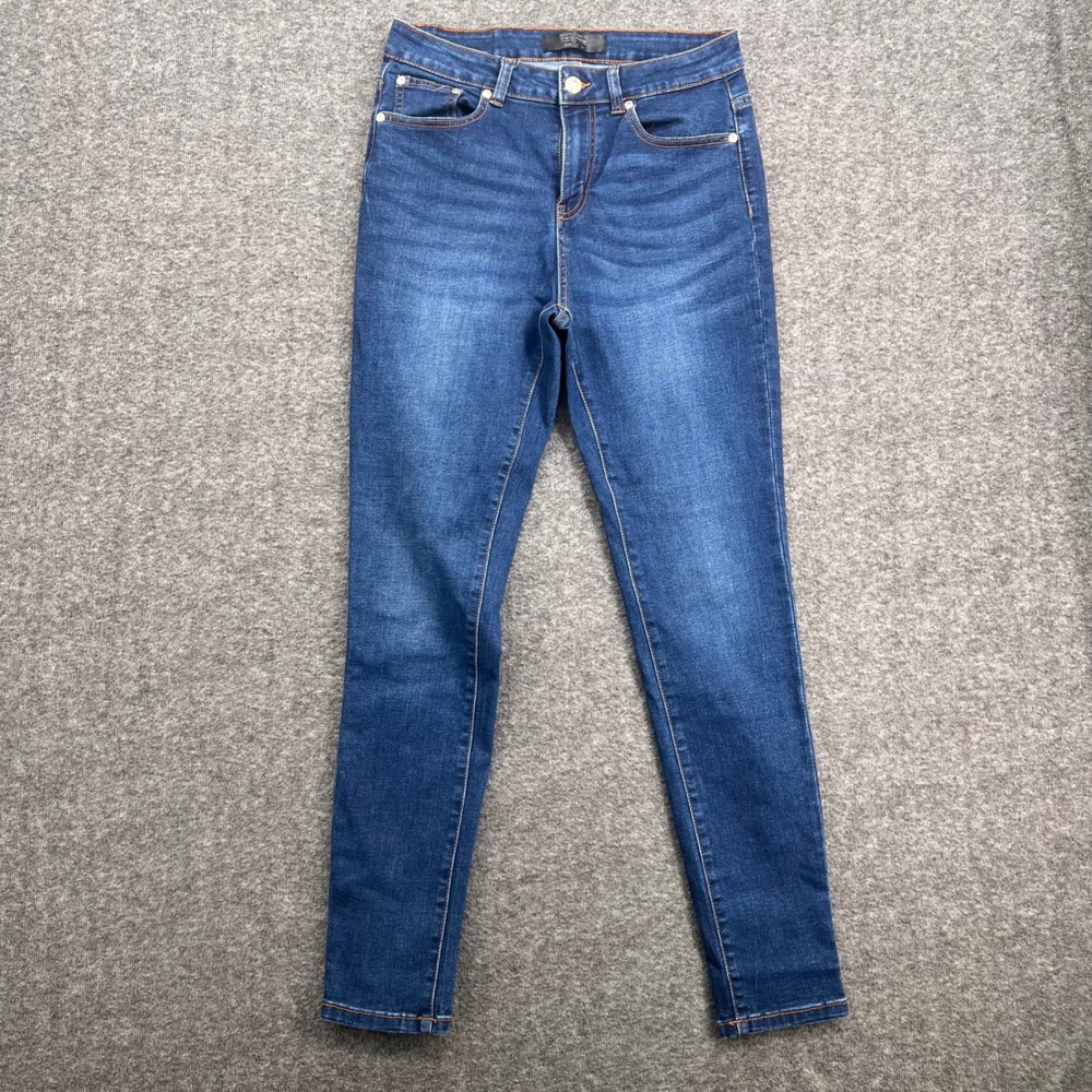 Monkey Ride Jeans Womens Size 9 Medium Wash Skinny High Rise Denim Casual Blue